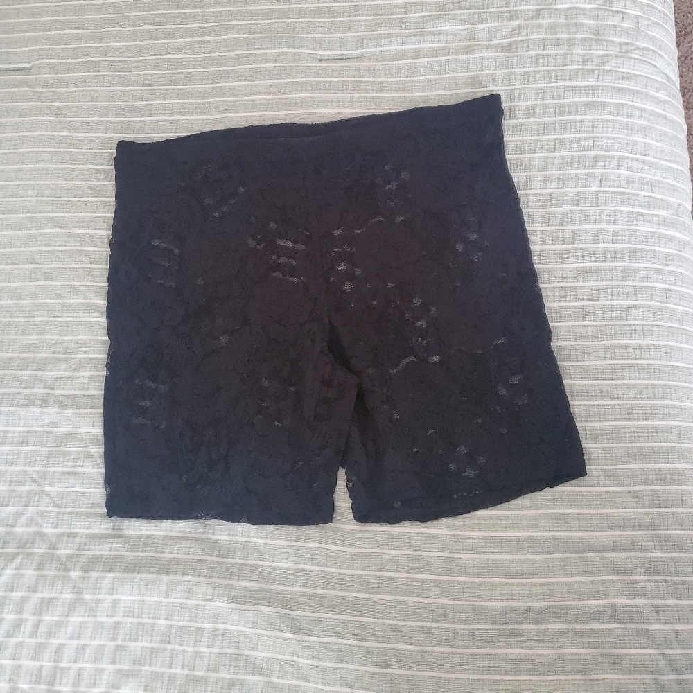 Express Lace Biker Shorts